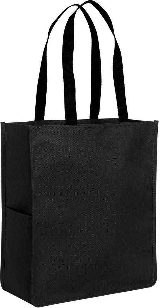 Black Port Authority Upright Essential Tote BG431