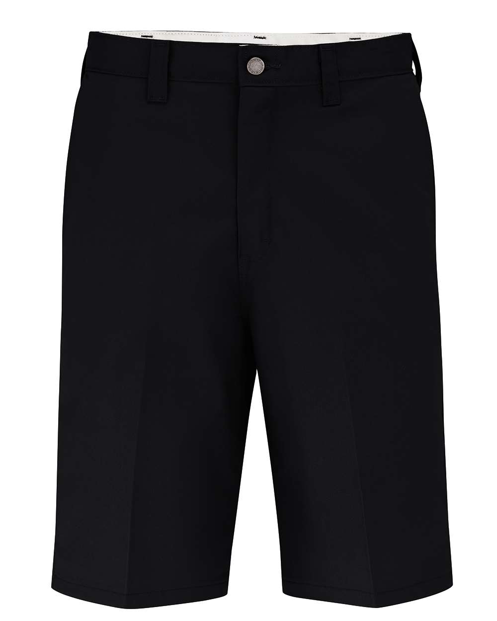 Front View of Black Premium Industrial Multi-Use Pocket Shorts - Extended Sizes - LR62EXT