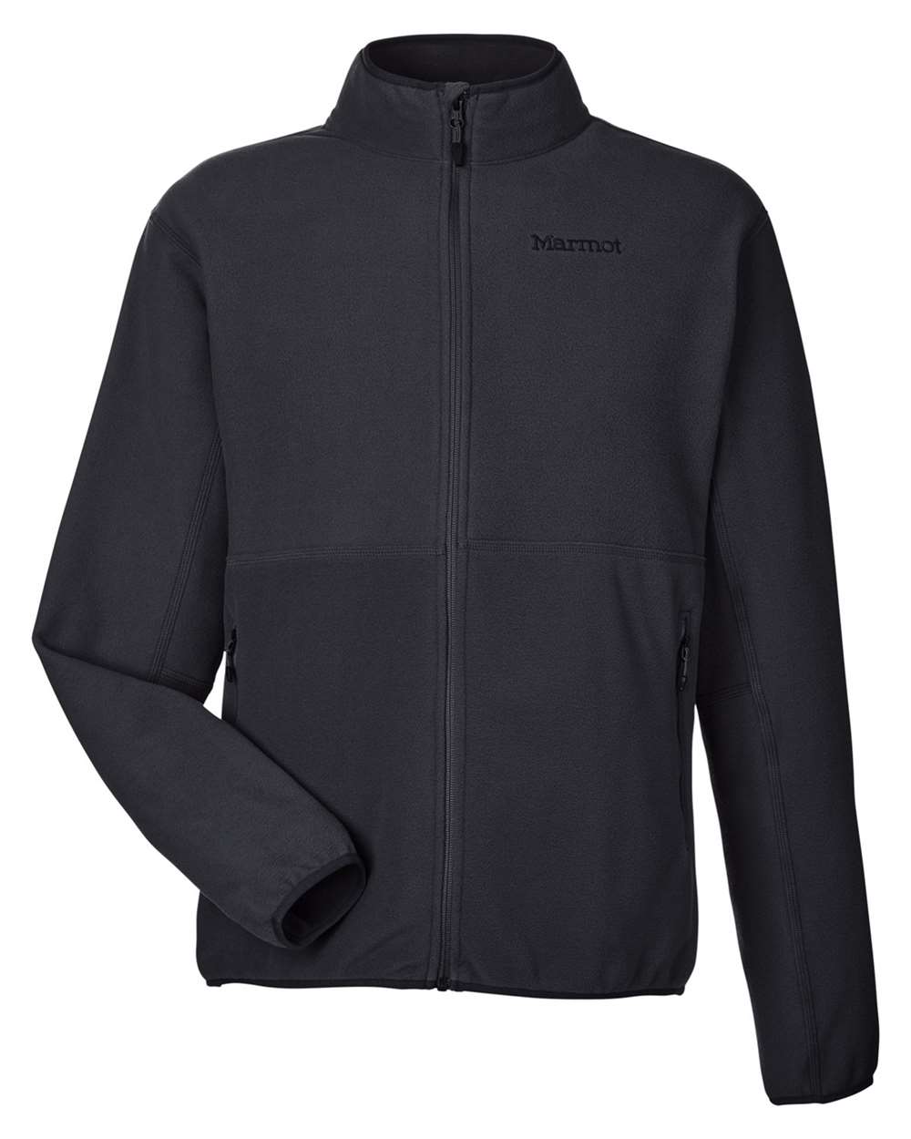 Front View of Black Rocklin Jacket - M12649