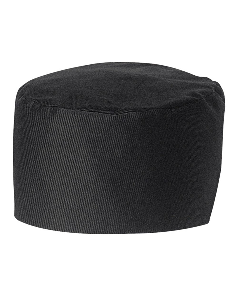 Front View of Black Skull Cap - HP70