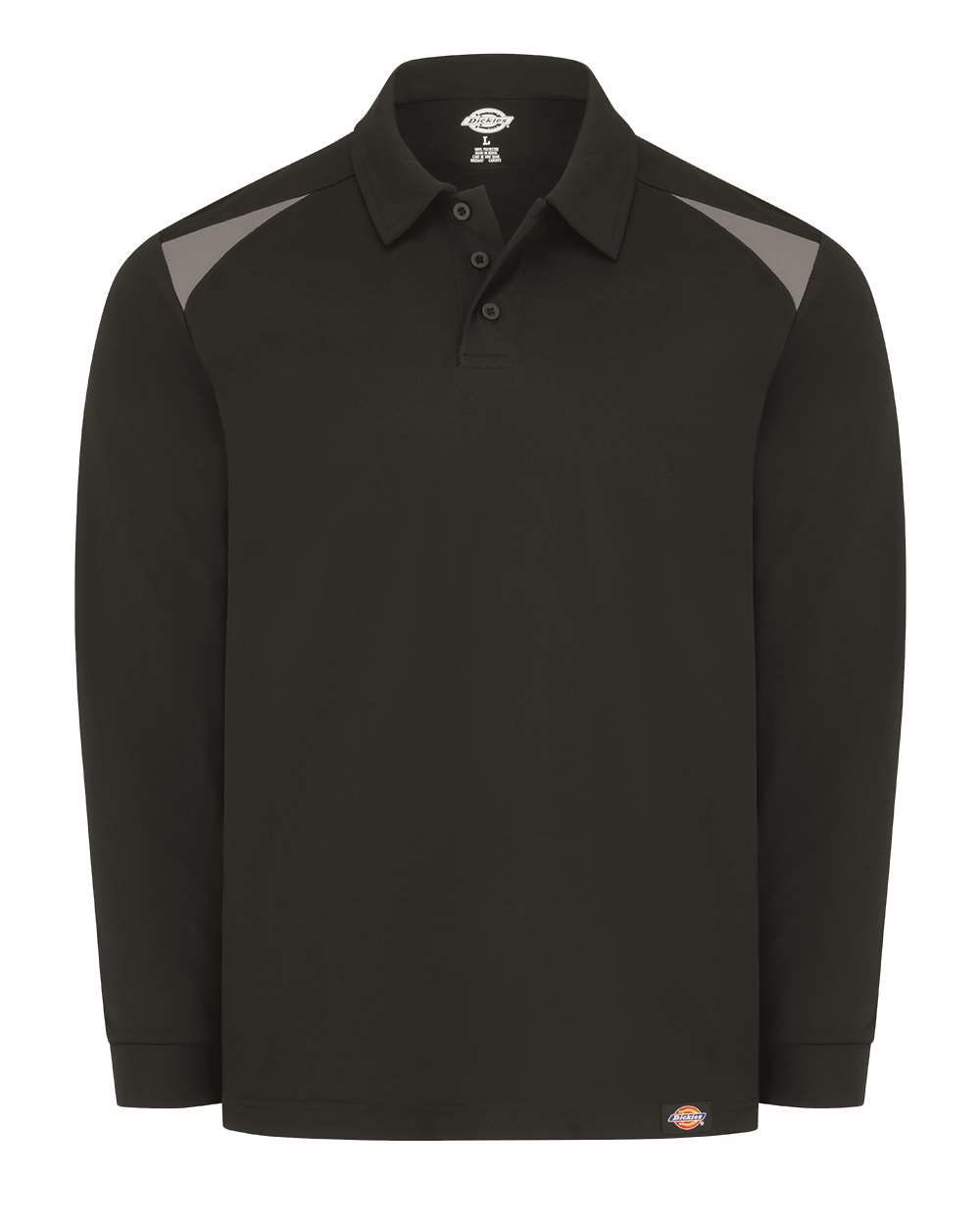 Black/ Smoke Team Performance Long Sleeve Shirt - LL66