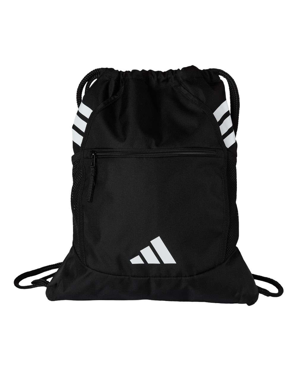 Front View of Black Stadium Sackpack - AB605