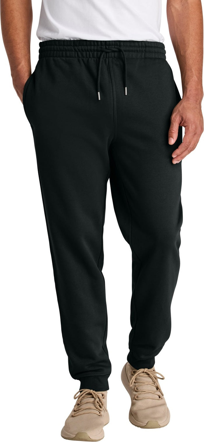 Front View of Black Stanley/Stella Unisex Flyer Jogger SXU006