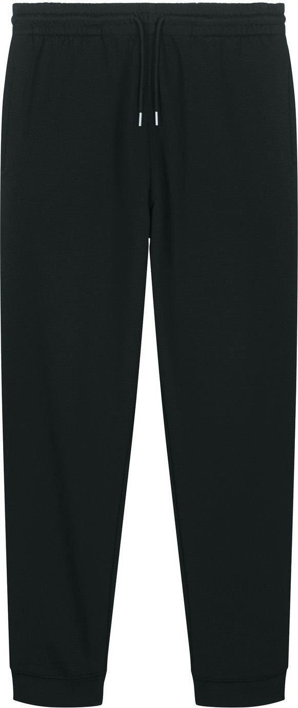 Front View of Black Stanley/Stella Unisex Flyer Jogger SXU006