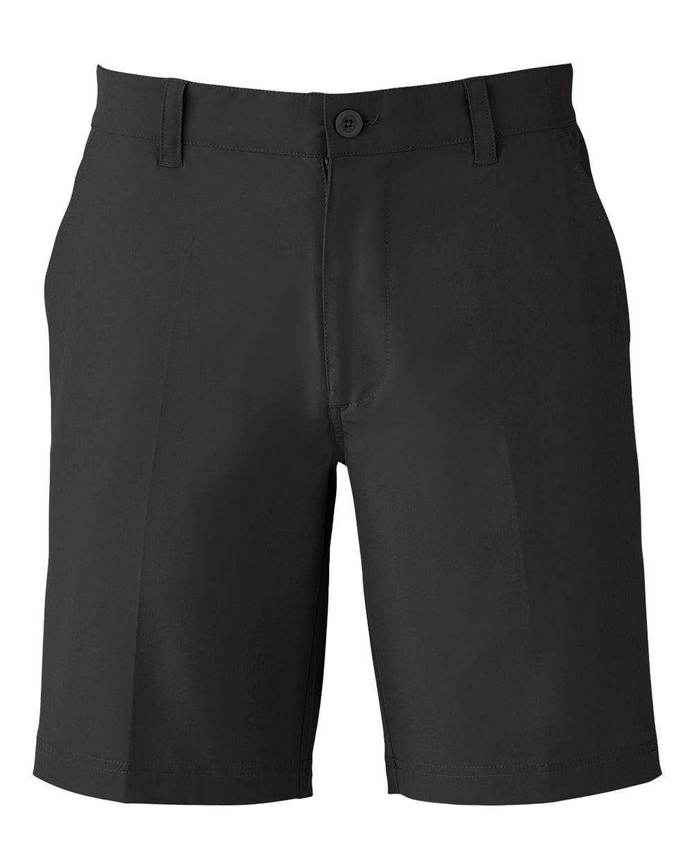 Front View of Black Sully Shorts - SWS700