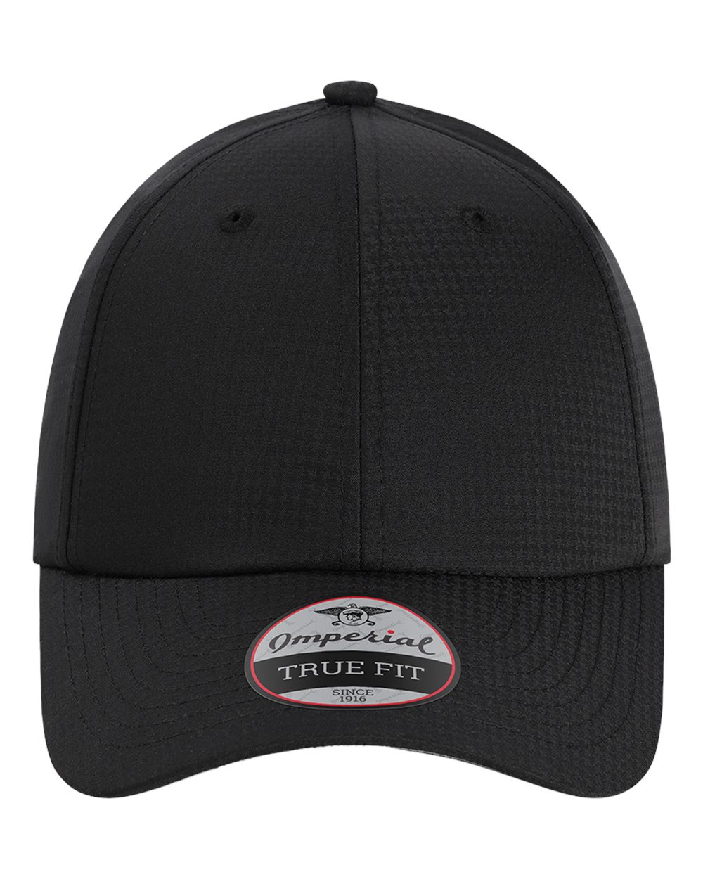 Front View of Black The Sophisticate Cap - X210X
