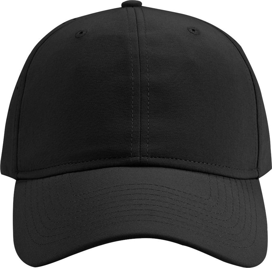 Front View of Black Titan Cap - 3206