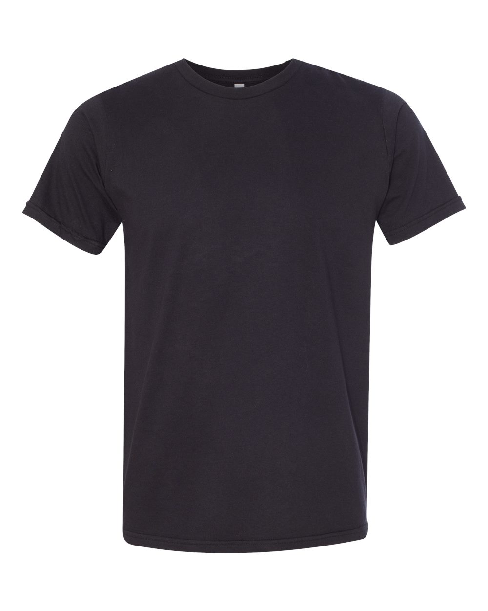Black USA-Made Fine Jersey T-Shirt - 5000