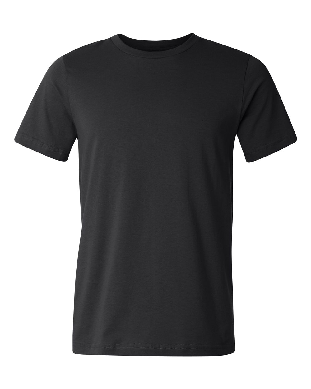 Black USA-Made Jersey Tee - 3001U