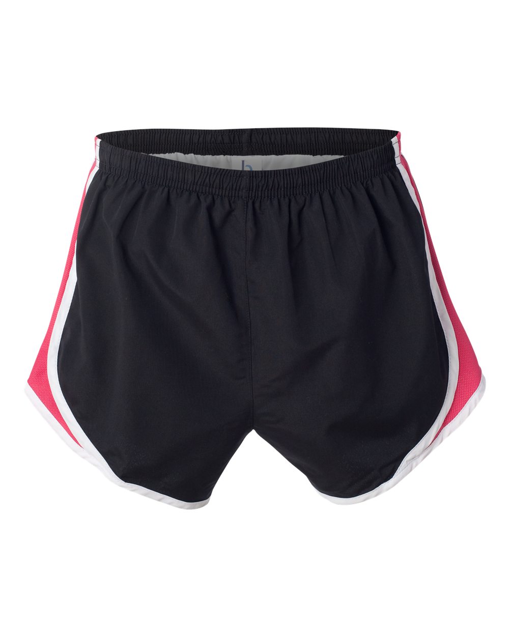 Black/ White/ Fuchsia Women’s Velocity 3 1/2" Running Shorts - P62