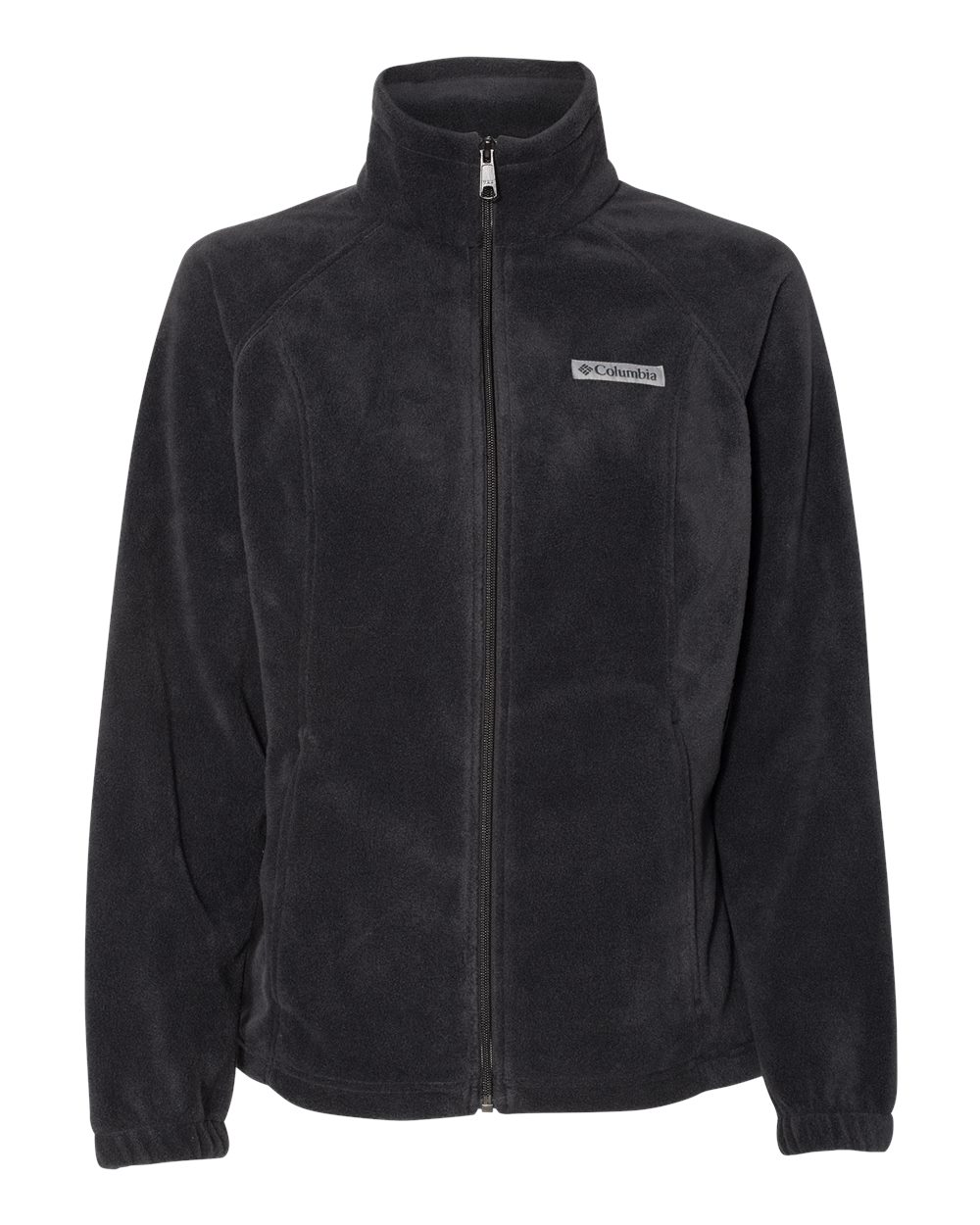 Front View of Black Women’s Benton Springs™ Fleece Full-Zip Jacket - 137211
