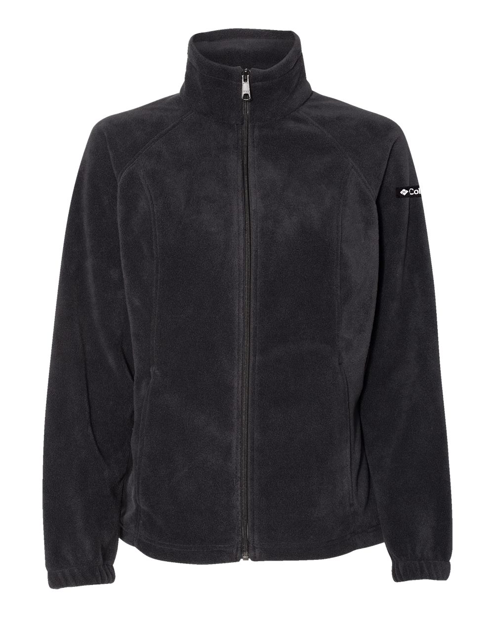 Front View of Black Women’s Benton Springs™ Fleece Full-Zip Jacket - 212470