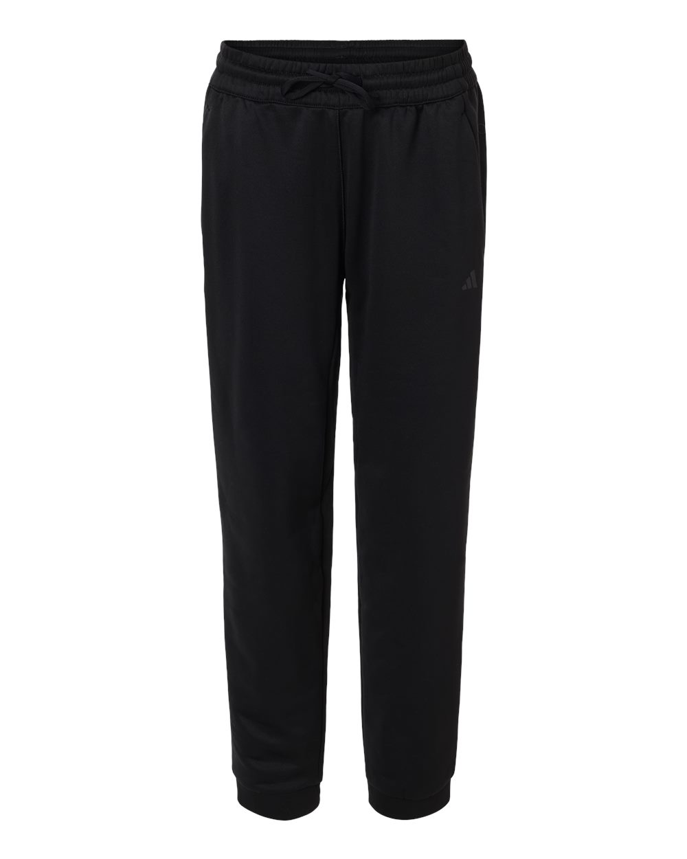 Front View of Black Women's Game & Go Fleece Sweatpants - AT219
