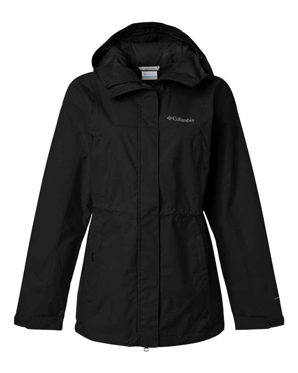 Front View of Black Women&#39;s Hikebound™ II Long Jacket - 211390