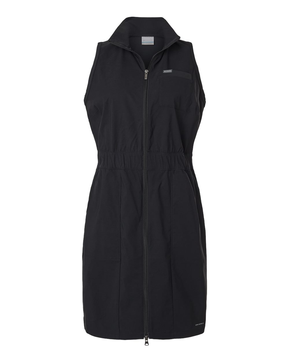 Front View of Black Women's Leslie Falls™ Dress II - 211932
