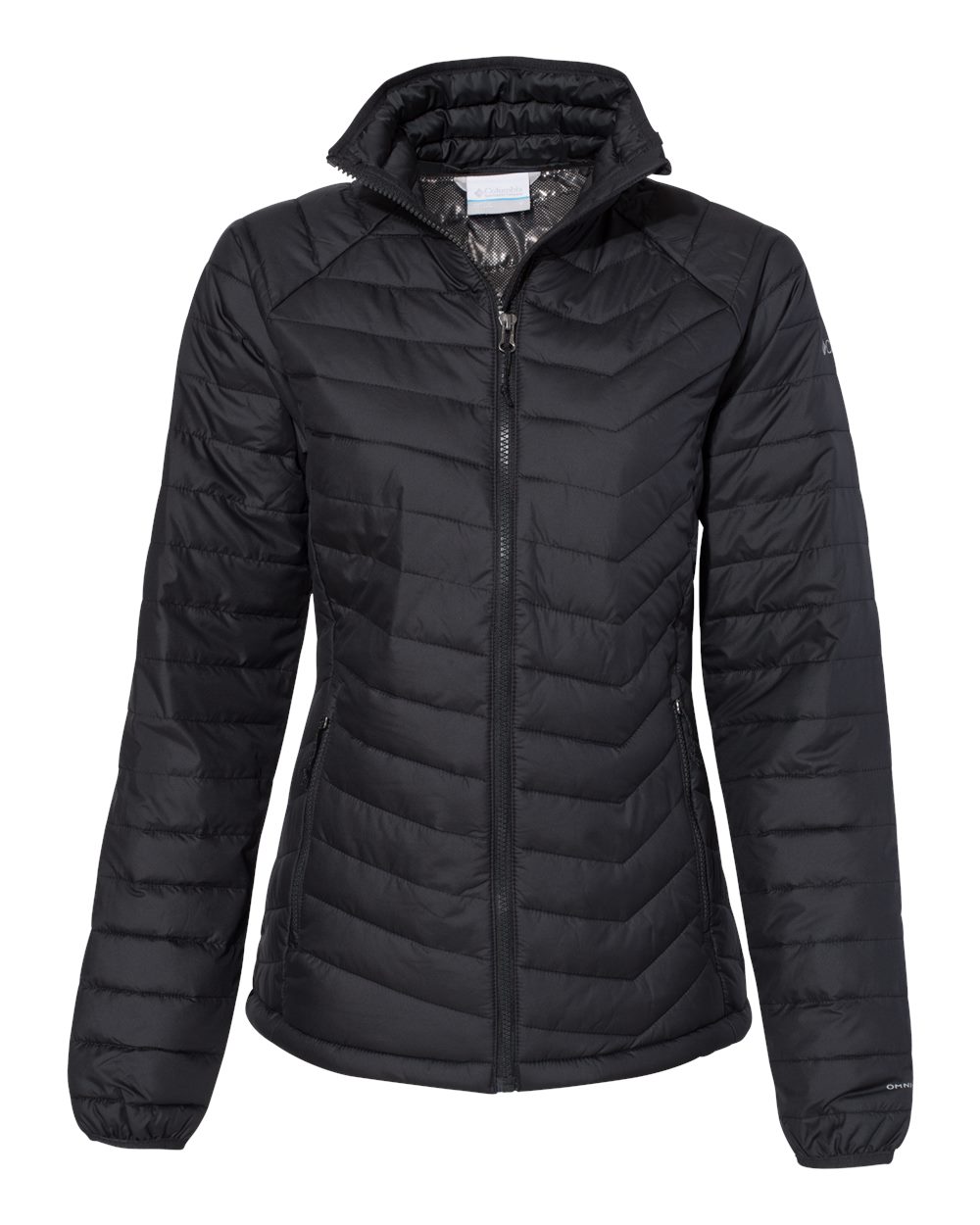Front View of Black Women’s Powder Lite™ Jacket - 169906