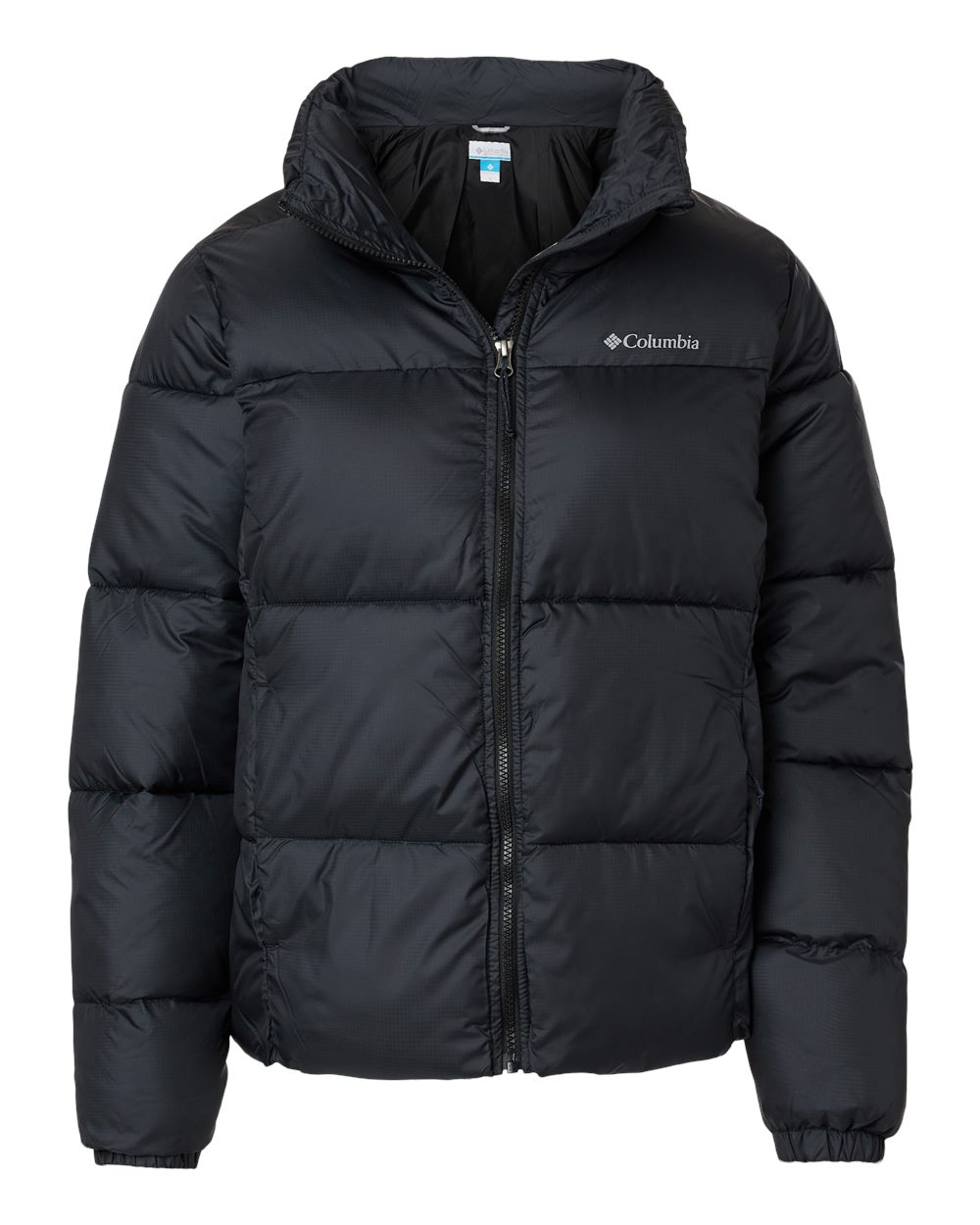 Front View of Black Women's Puffect™ II Full-Zip Jacket - 209029