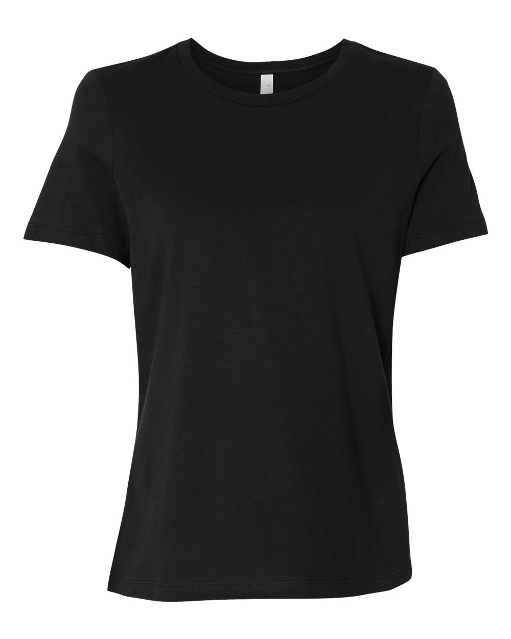 Black Women’s Relaxed Jersey Tee - 6400
