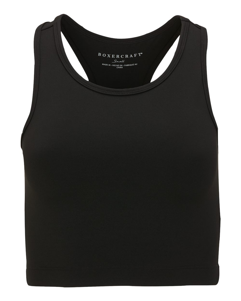 Front View of Black Women&#39;s Zen Sport Tank Top - BW2703