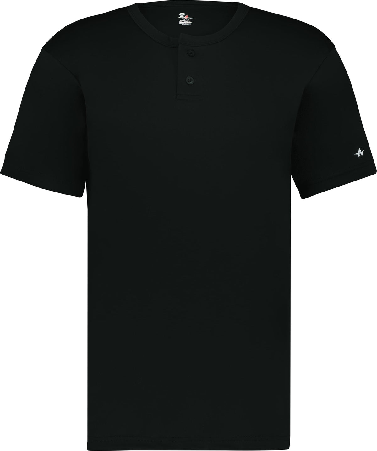 Front View of BLACK YOUTH B-CORE PLACKET