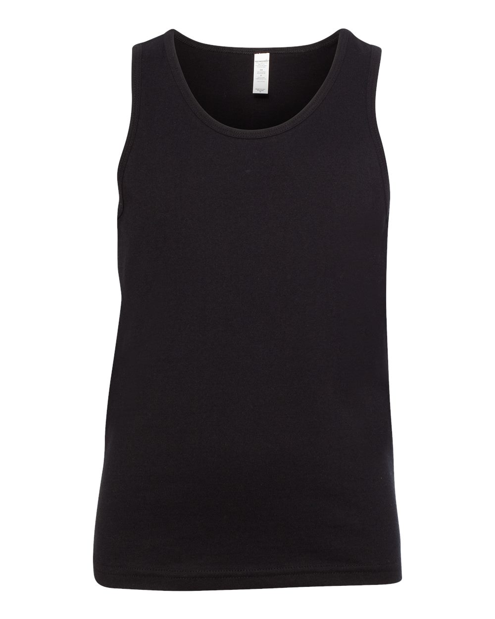 Black Youth Jersey Tank - 3480Y