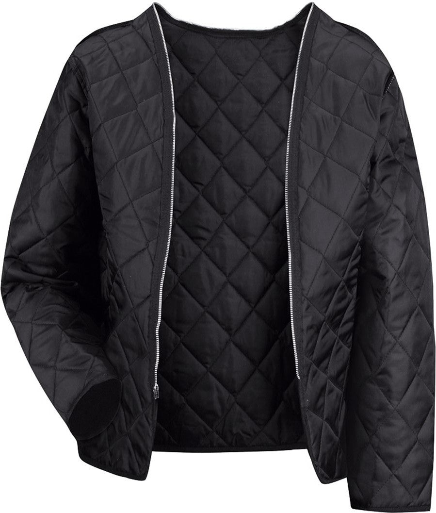 Front View of Black Zip-In/Zip-Out Liner - LN30