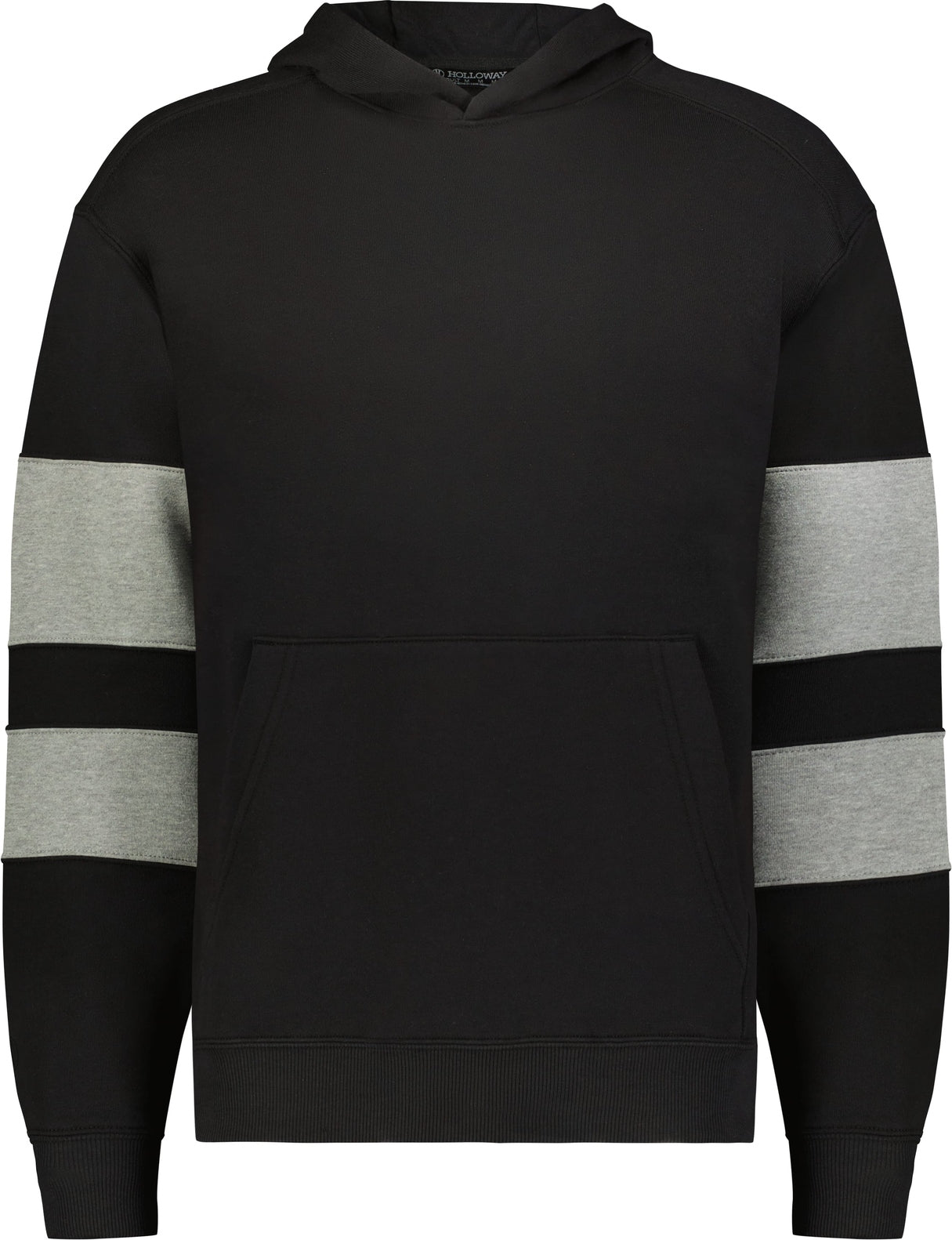 BLACK/CHARCOAL HEATHER YTH JACKSON WAY HOODIE