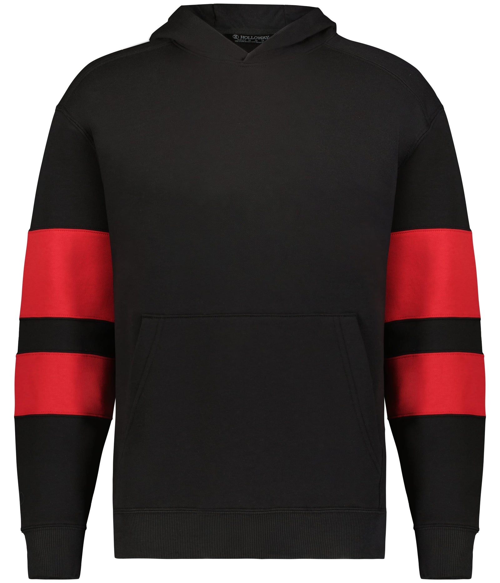 BLACK/SCARLET YTH JACKSON WAY HOODIE