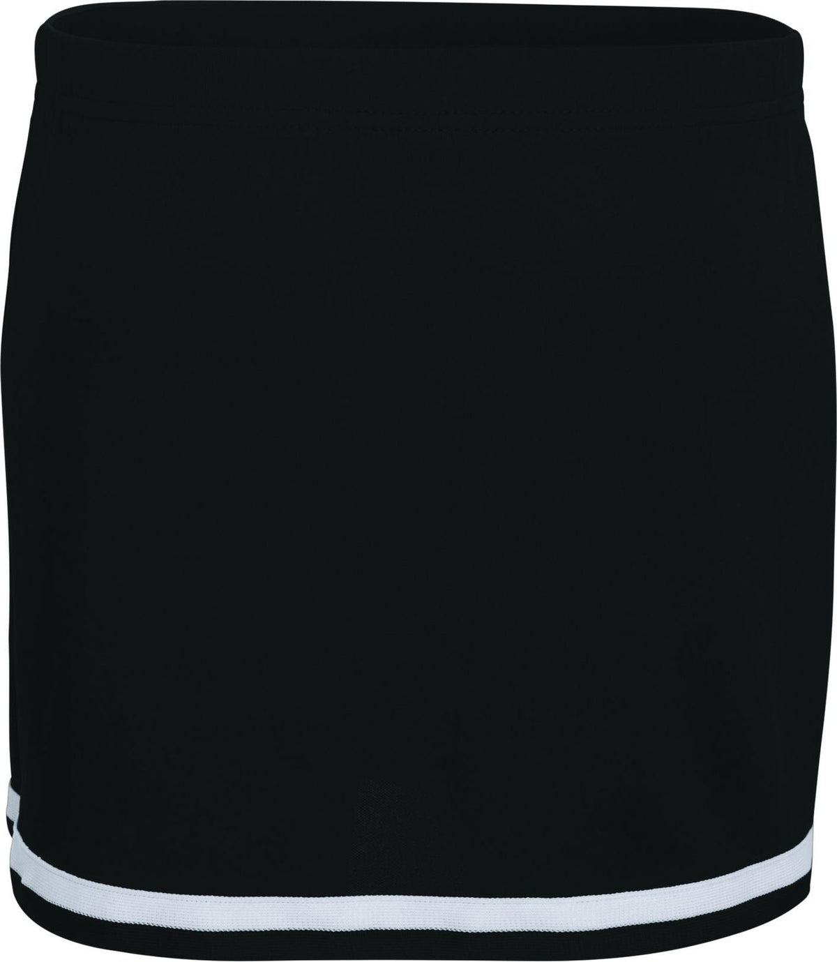 Front View of BLACK/WHITE LADIES ENERGY SKIRT