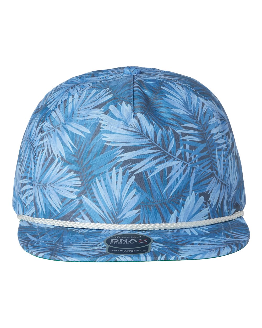 Front View of Blue Hawaiin The Aloha Rope Cap - DNA010