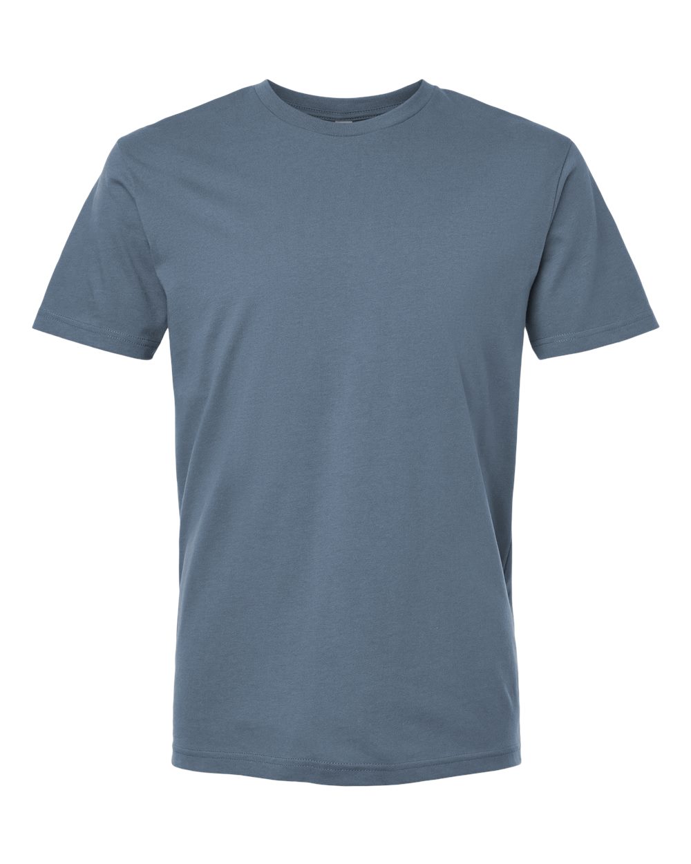 Front View of Blue Jean Cotton T-Shirt - 3600