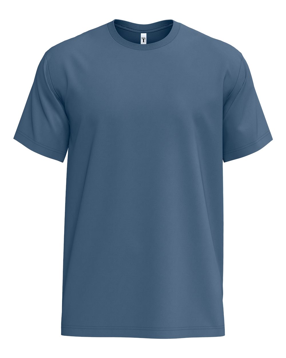 Front View of Blue Jean Ideal Jersey T-Shirt - 1810