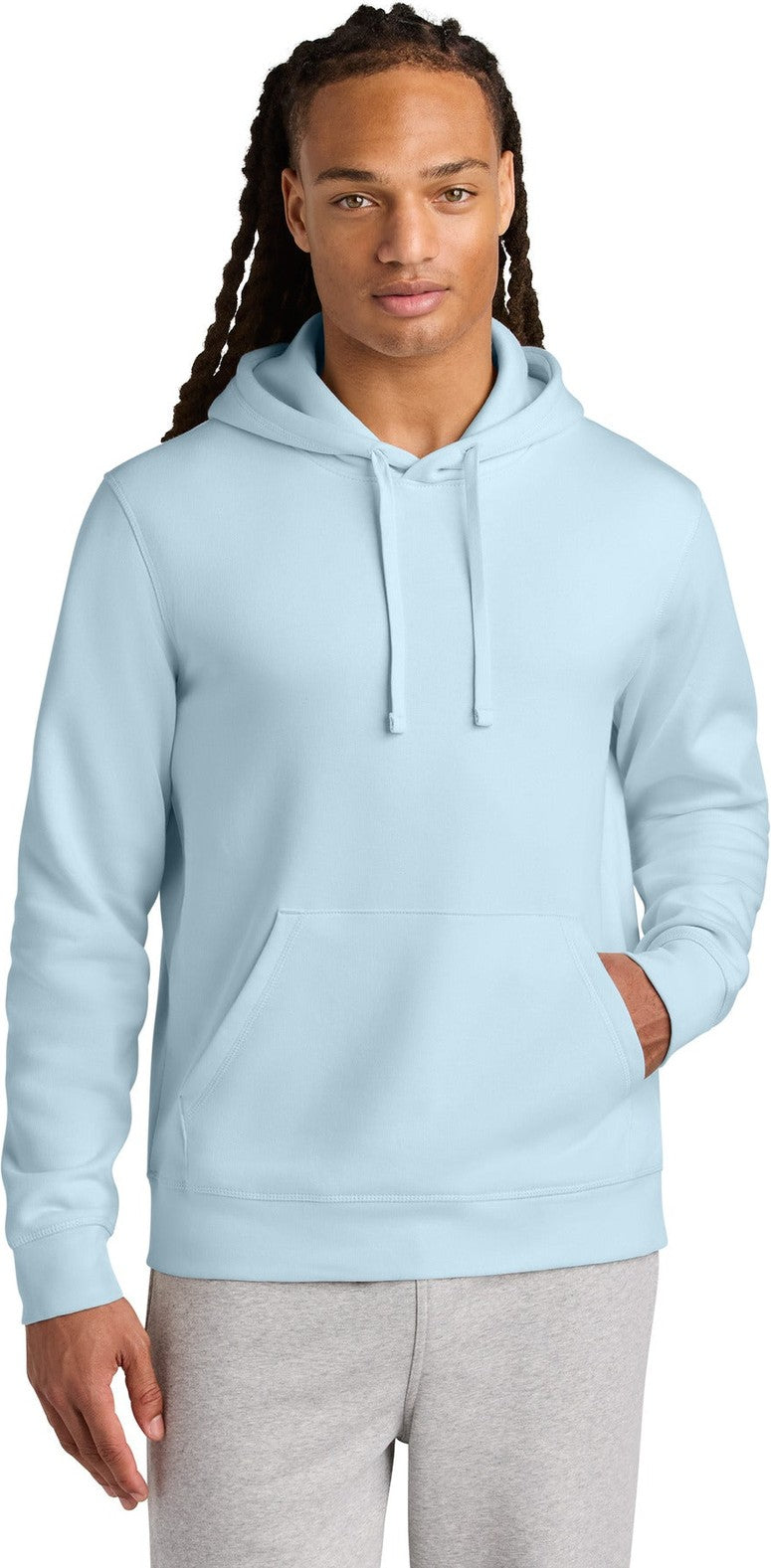 Front View of BlueIce Stanley/Stella Unisex Drummer 2.0 Hooded Sweatshirt SXU009