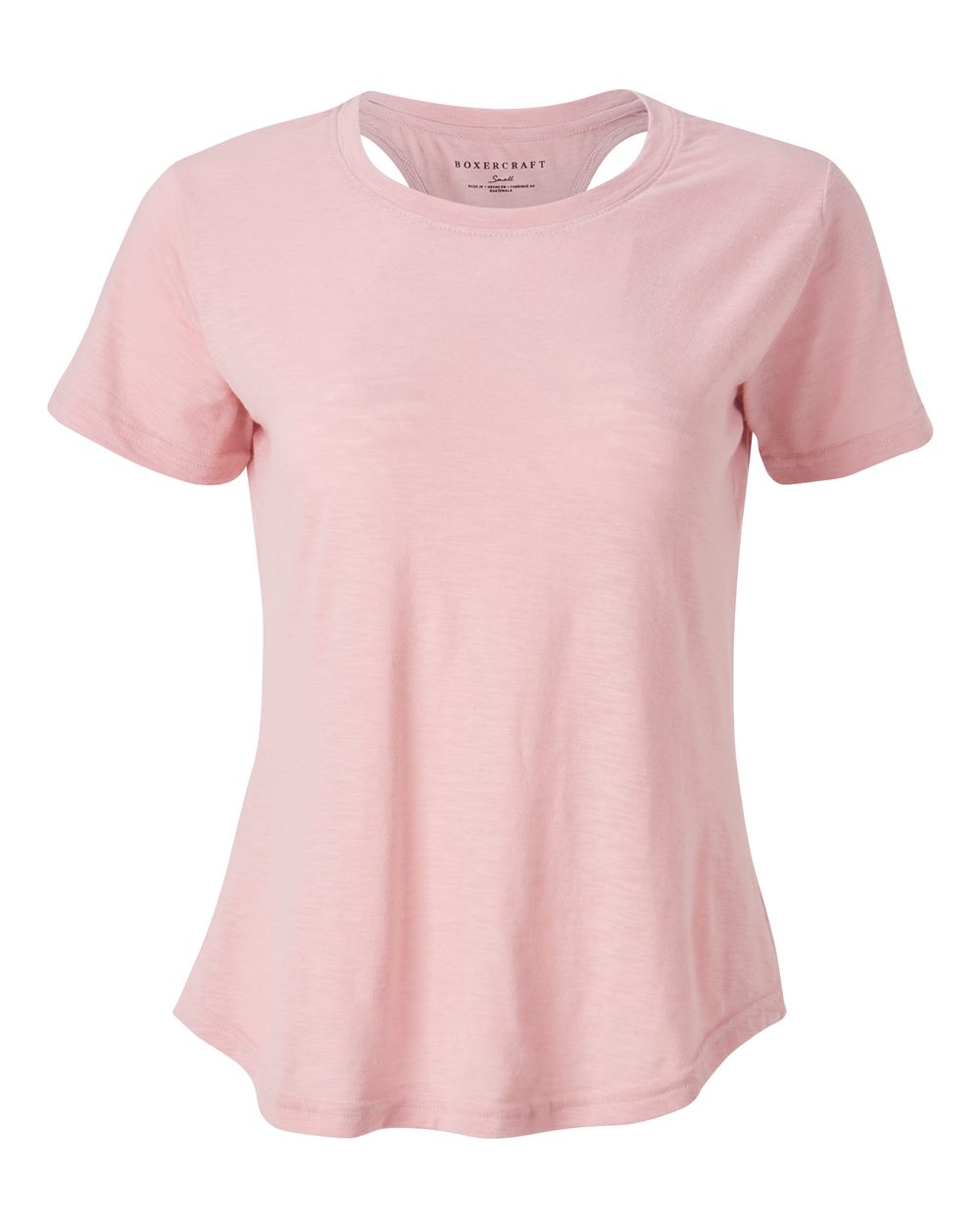 Front View of Blush Women's Cut-It-Out T-Shirt - T67