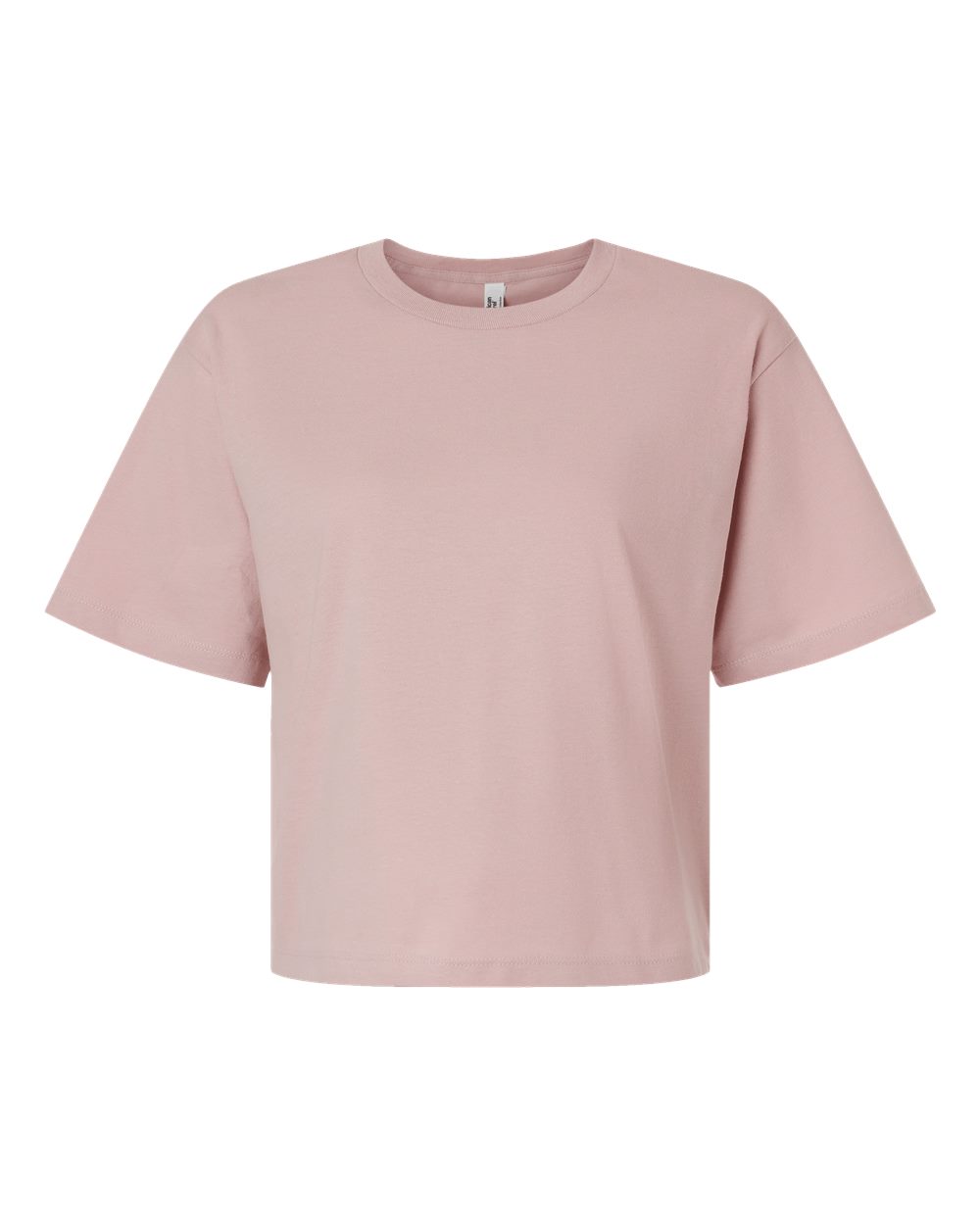 Front View of Blush Women&#39;s Fine Jersey Boxy Tee - 102