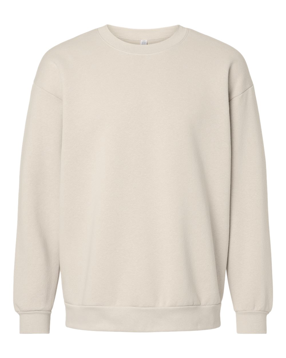 Front View of Bone ReFlex Fleece Crewneck Sweatshirt - RF496