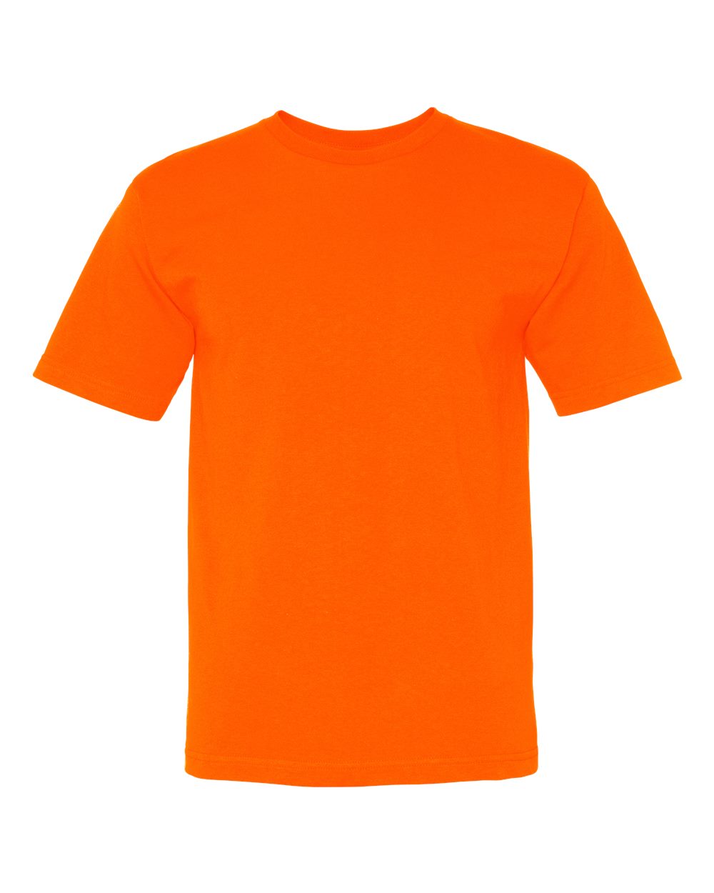 Bright Orange USA-Made Midweight T-Shirt - 5040