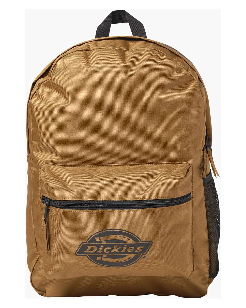 Front View of Brown Duck 23L Basic Double Logo Backpack - DZ22B