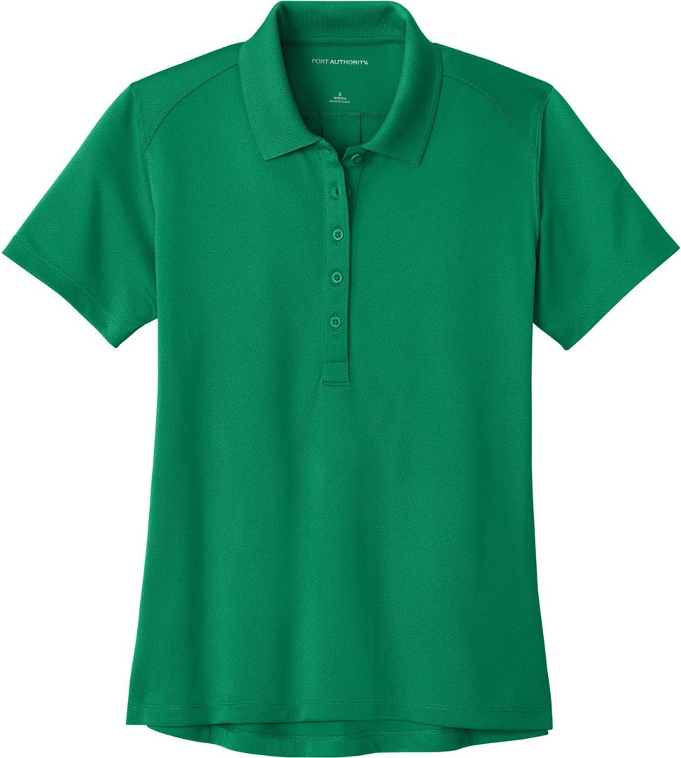 Front View of BrtKelGn Port Authority Women's Wearever Performance Pique Polo LK240