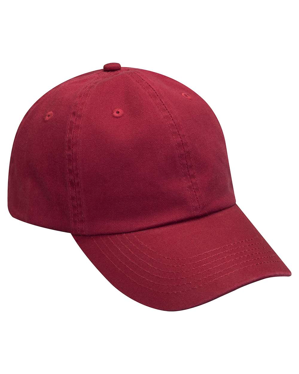 Front View of Burgundy Contender Cap - CN101