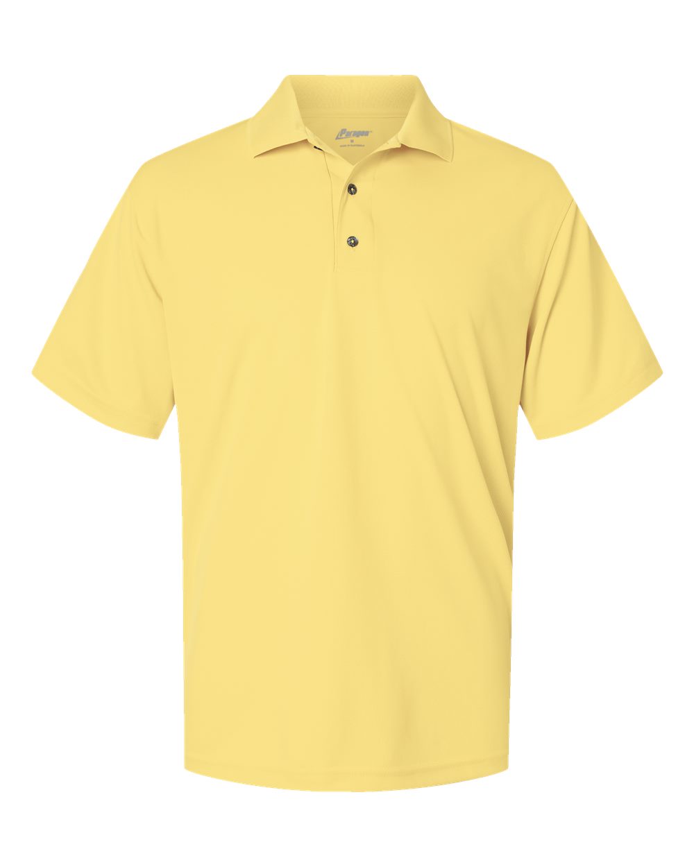 Front View of Butter Saratoga Performance Mini Mesh Polo - 100