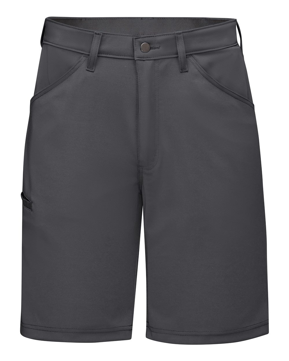 Front View of Carbon Men&#39;s Extended Sizes Cooling Work Shorts - TPM4EXT
