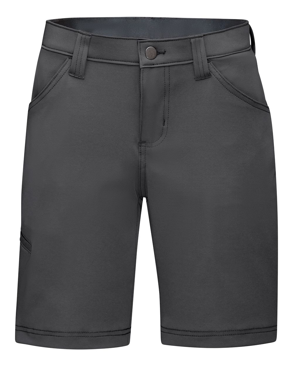 Front View of Carbon Women&#39;s Cooling Work Shorts - TPW3