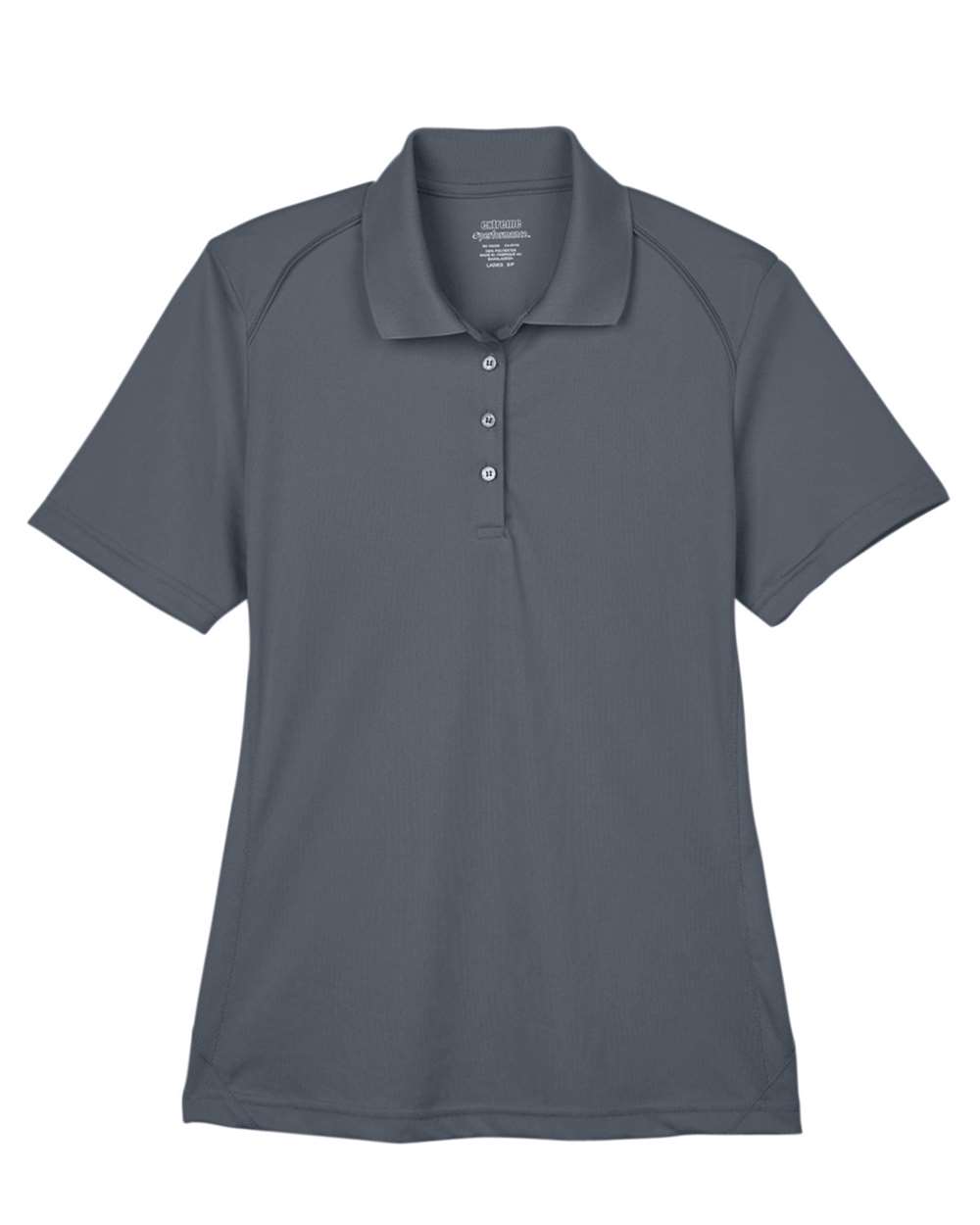 Front View of Carbon Women&#39;s Eperformance Shield Snag Protection Polo - 75108