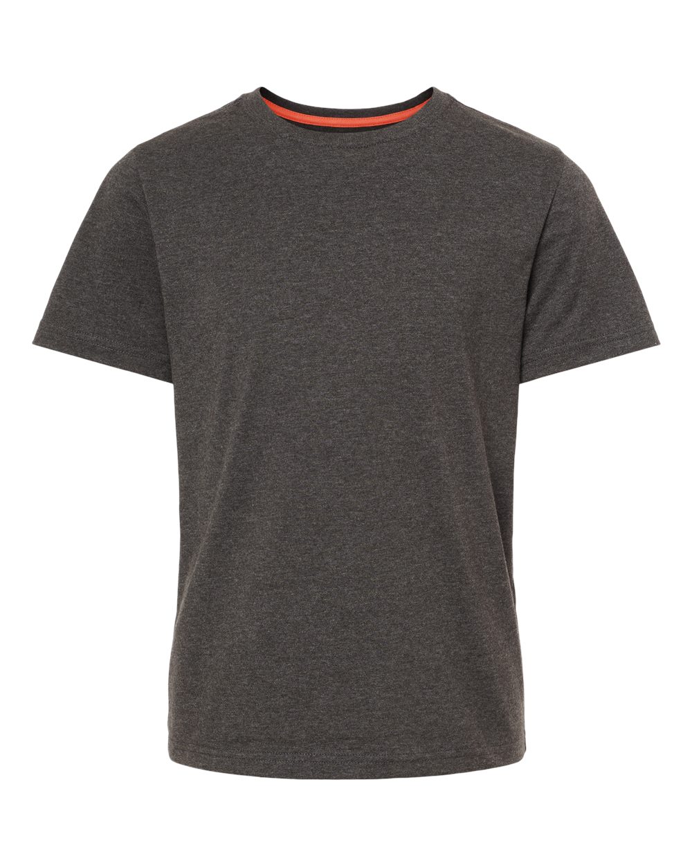 Front View of Carbon Youth RecycledSoft™ T-Shirt - 2015