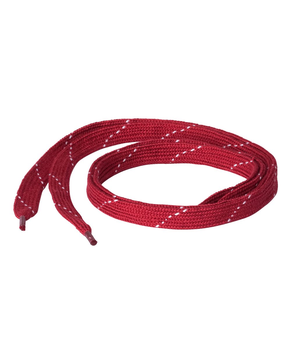 Front View of Cardinal Custom-Color Laces - 8831