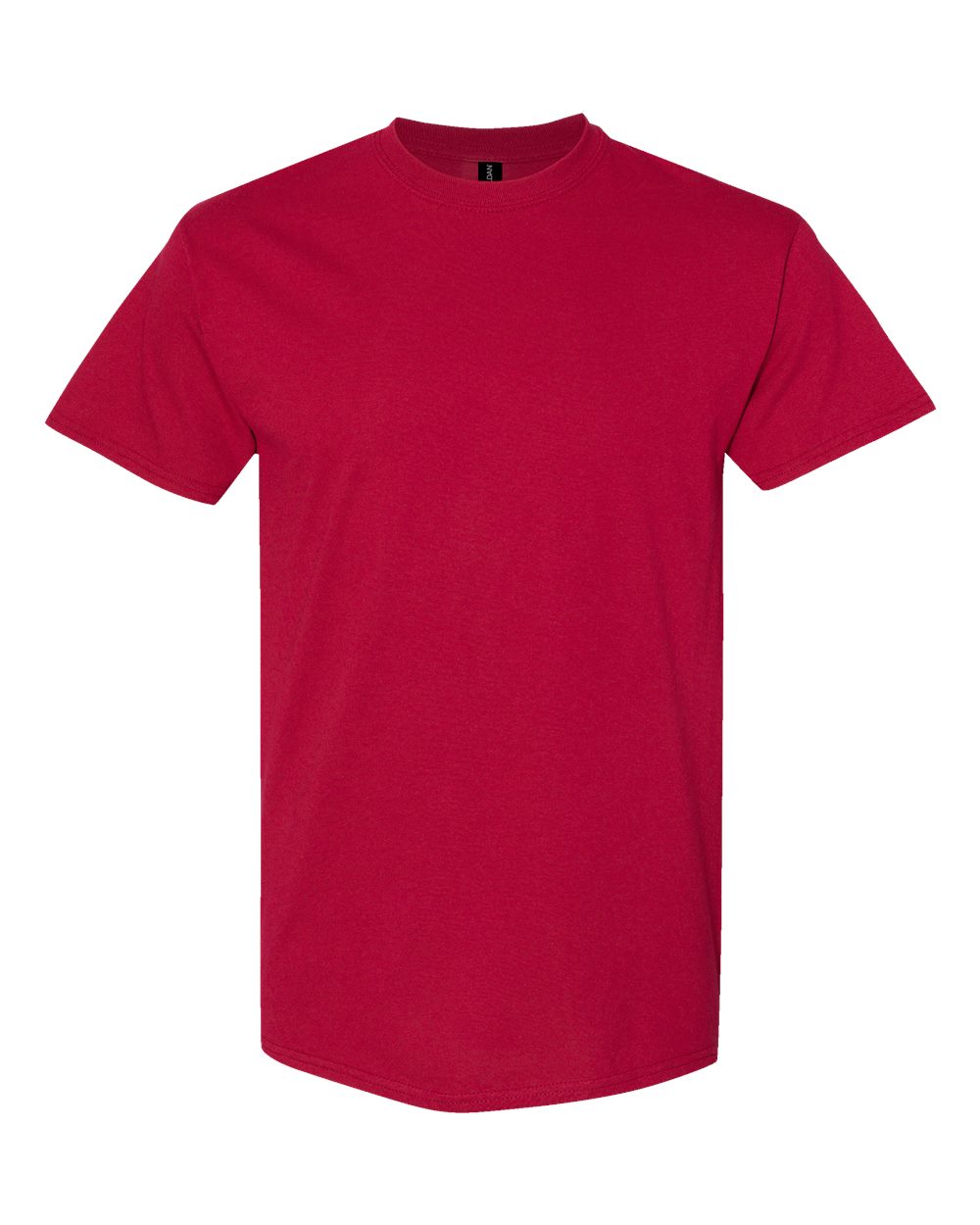 Front View of Cardinal Heavy Cotton™ T-Shirt - 5000