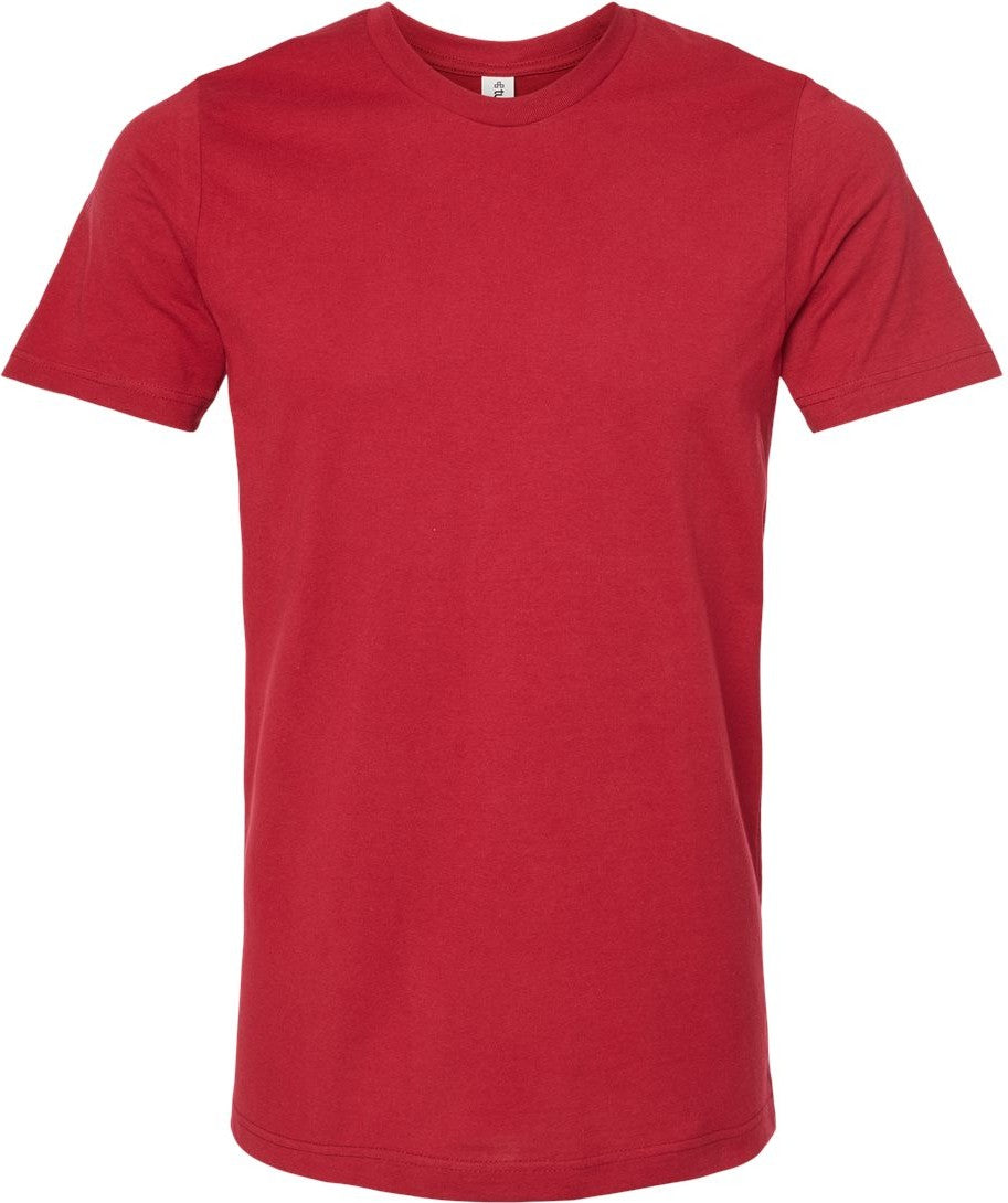 Front View of Cardinal Premium Cotton T-Shirt - 502