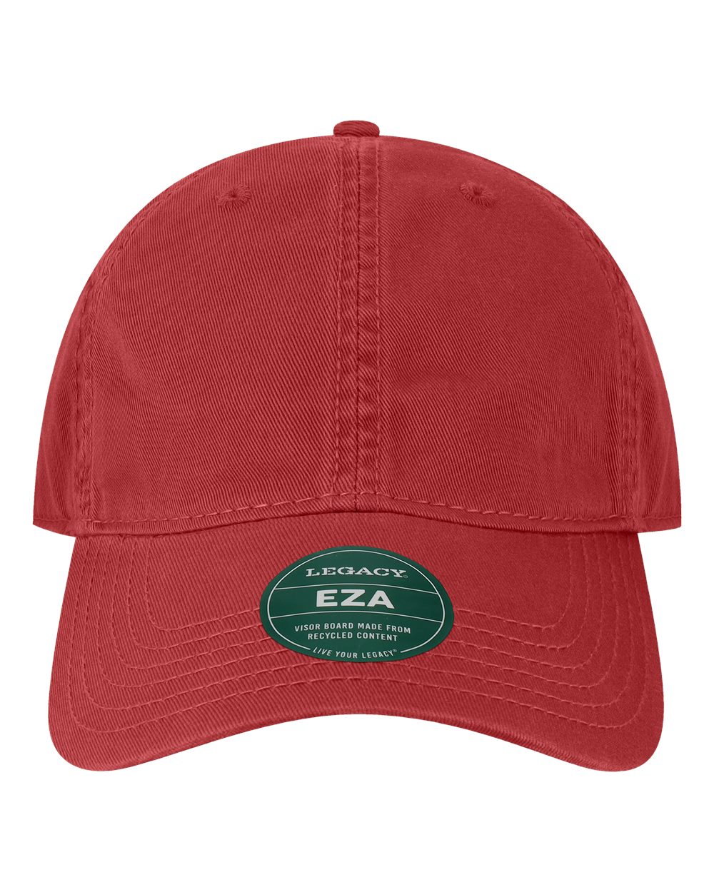 Front View of Cardinal Relaxed Twill Dad Hat - EZA