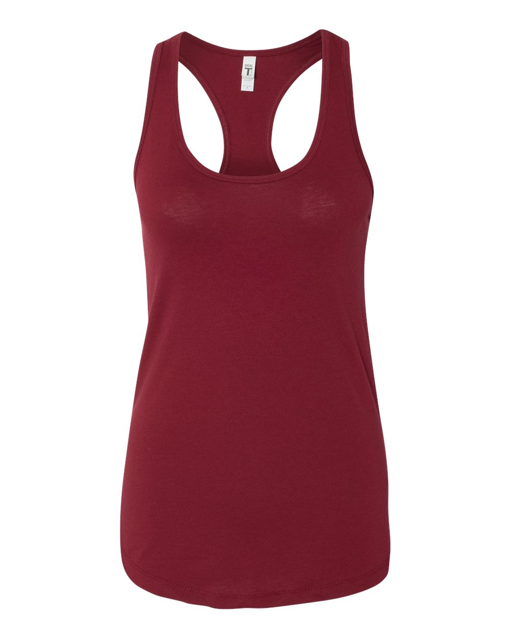 Front View of Cardinal Women's Ideal Racerback Tank - 1533
